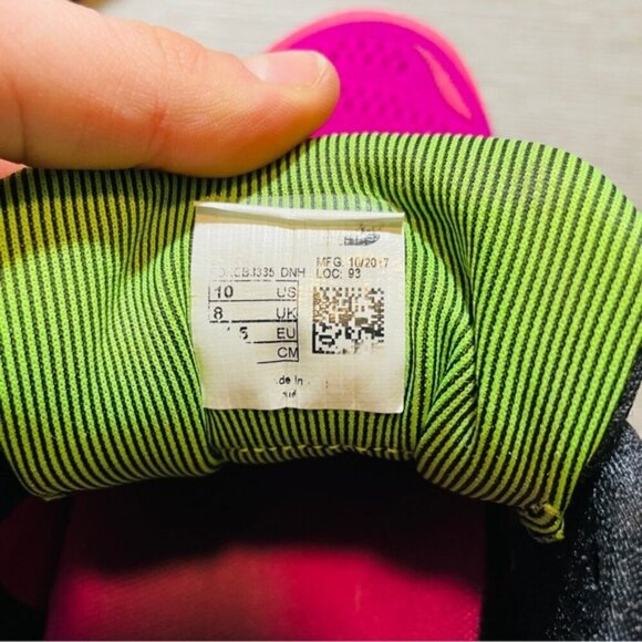 New Balance Women's Running Shoes Pink Green Size 10 - Picture 6 of 10